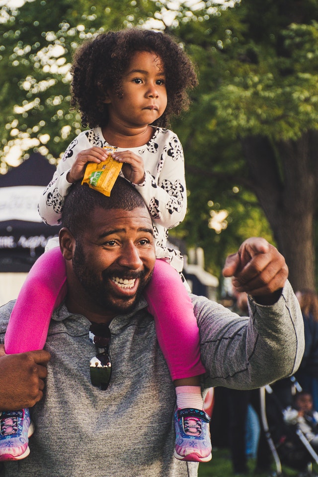Involved Father, Happy Child